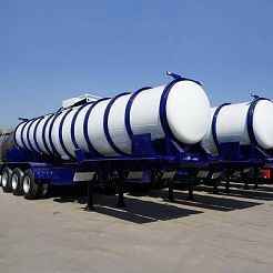 CIMC 19Cbm Chemical Tankers Trailer for Sale