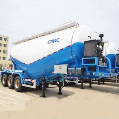 Tri Axle Cement Bulker Truck Trailer