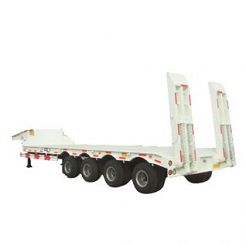 CIMC 4 Axle 100 Tons Semi Low Loader Trailers