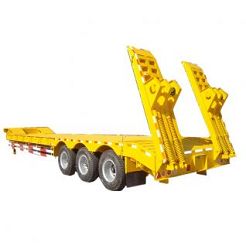 CIMC 3 Axle 60 Ton Low Loader Semi Trailer