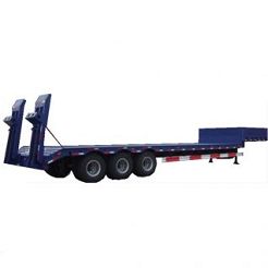 3 Axle Heavy Low Loader Trailer for Sale