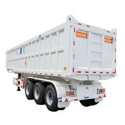 3 Axle End Dump Semi Trailer