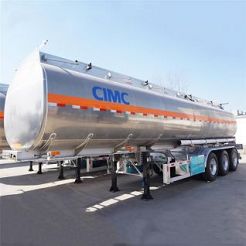 3 Axles Aluminum Tankers Semi Trailer
