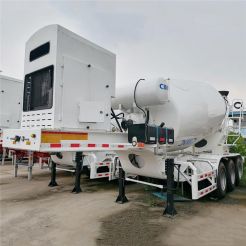 3 Axle Cement Mixer Trailer
