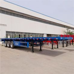  40 Foot Flatbed Trailer Price 10000USD (Spot Promotion)