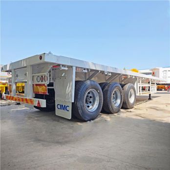 CIMC 13m Flatbed Truck Trailer