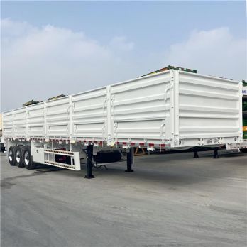 Tri Axle Grain Trailer with Single Tires