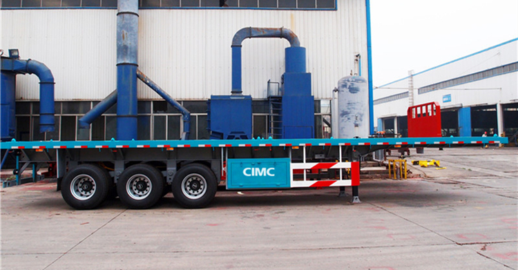 40FT Tri Axle Flatbed Trailer