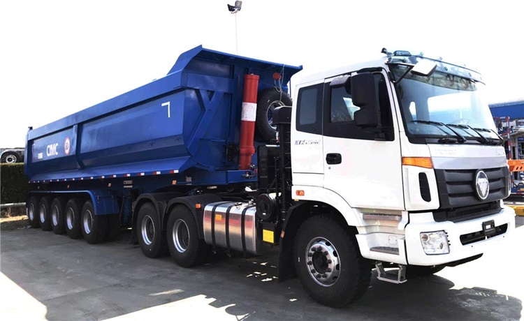U Shape Tractor Tipping Trailer