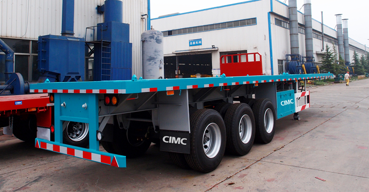 40FT Tri Axle Flatbed Trailer